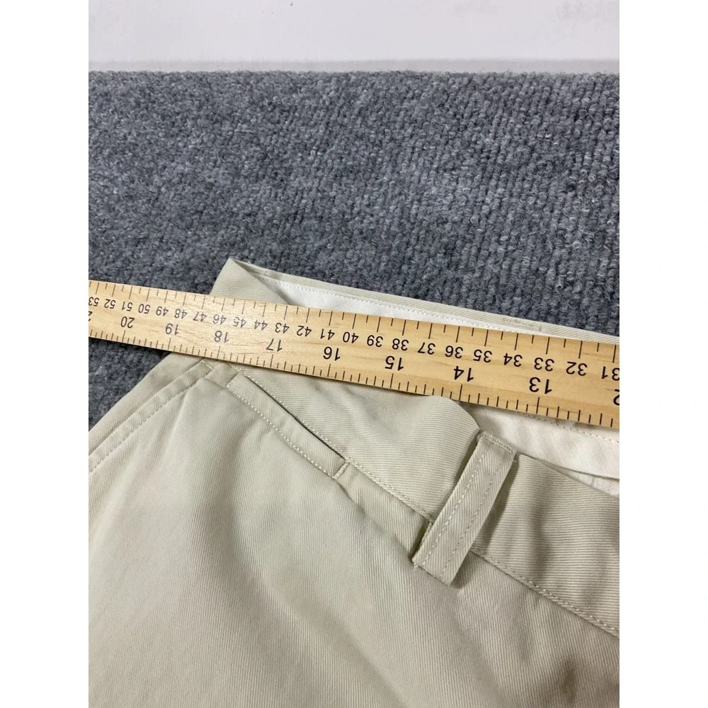 Polo Ralph Lauren Classic Fit Chino Pants Men's 38x30 Beige Khaki Flat Front Cas